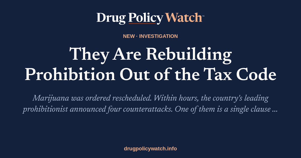 Share card: They Are Rebuilding Prohibition Out of the Tax Code